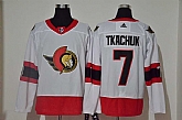 Senators 7 Brady Tkachuk White 2020-21 Reverse Retro Adidas Jersey,baseball caps,new era cap wholesale,wholesale hats